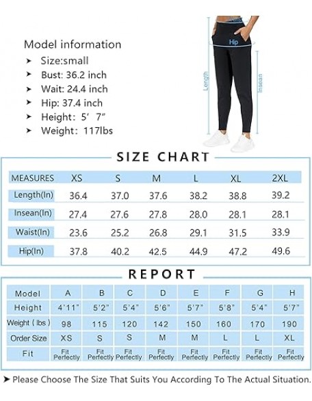 Women's Joggers Pants Lightweight Athletic Leggings Tapered Lounge Pants for Workout, Yoga, Running Women's Joggers Pants Lightweight Athletic Leggings Tapered Lounge Pants for Workout, Yoga, Running