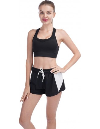 Workout Sets for Women 5 PCS Yoga Outfits Activewear Tracksuit Sets