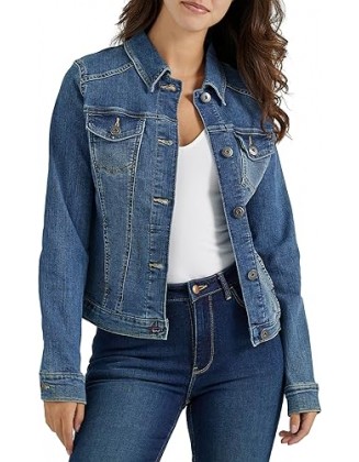 Wrangler Authentics Women's Stretch Denim Jacket