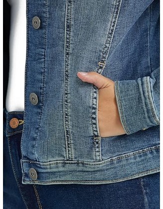 Wrangler Authentics Women's Stretch Denim Jacket