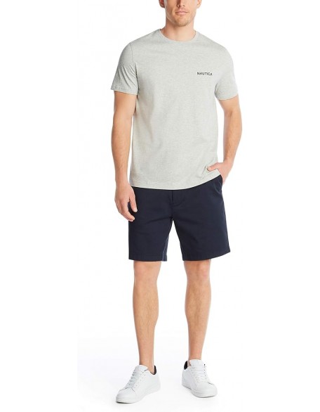 Nautica Men's Short Sleeve Solid Crew Neck T-Shirt